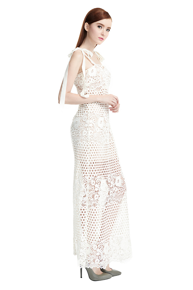 side view of the dress